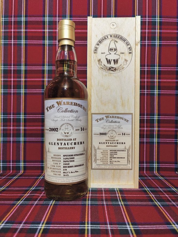 Glentauchers; The Warehouse No.8; The Warehouse Collection; 14 Jahre; 60,3%