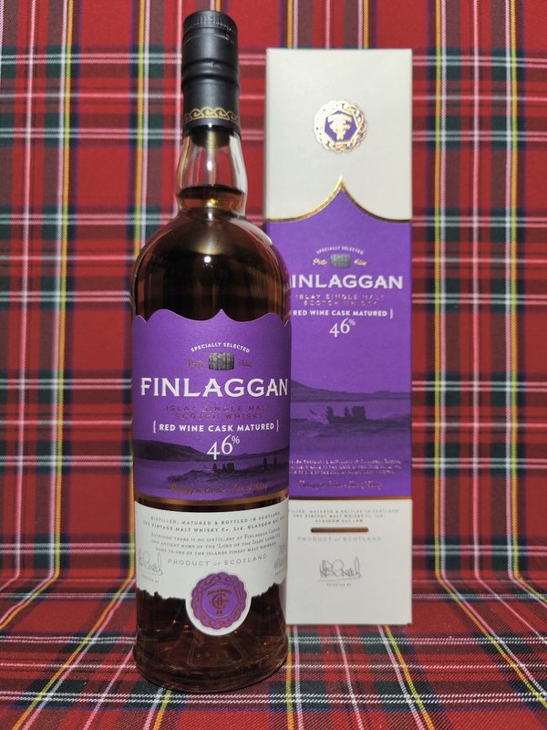 Finlaggan; Red Wine Cask Matured, 46,0%