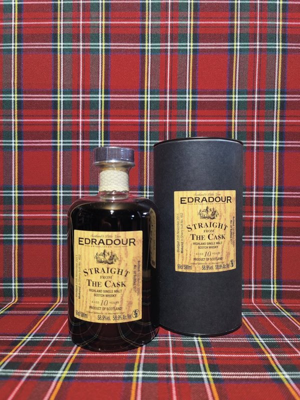 Edradour; Straight From The Cask - 2022; 10 Jahre; 58,9%
