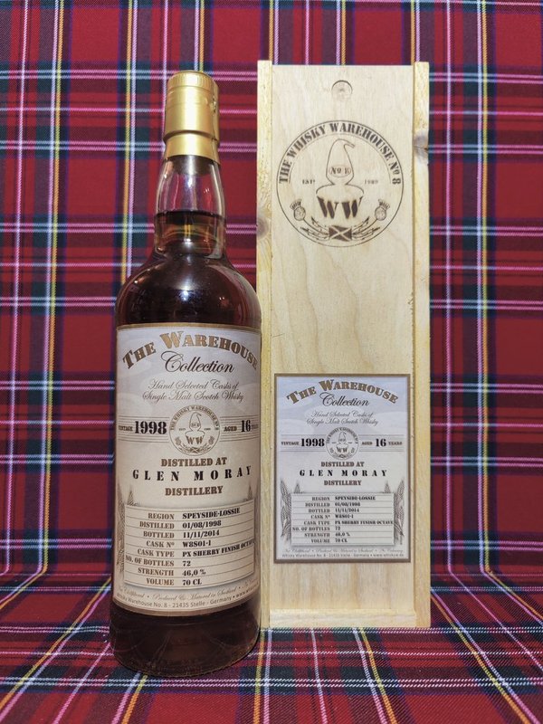 Glen Moray; The Warehouse Collection; 16 Jahre; 46 %
