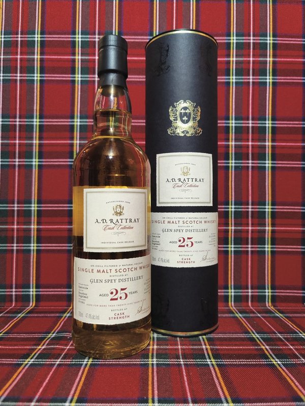 Glen Spey; A.D.Rattray; Cask Collection; 25 Jahre; 47,4%