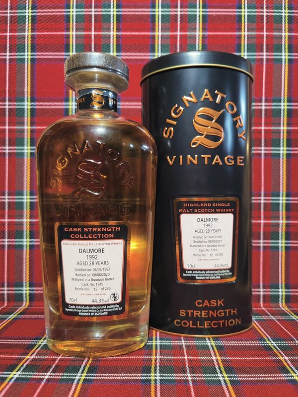 Dalmore, Signatory Vintage - Cask Strength Collection, 28 Jahre, 44,3%