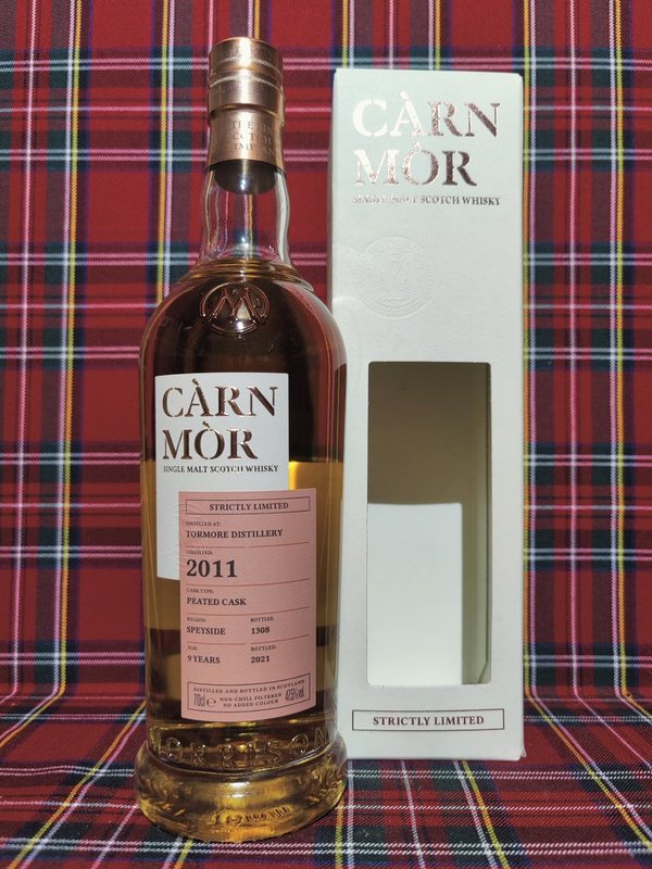 Tormore; Morrison Distillers; Càrn Mòr - Strictly Limited;  9 Jahre; 47,5%