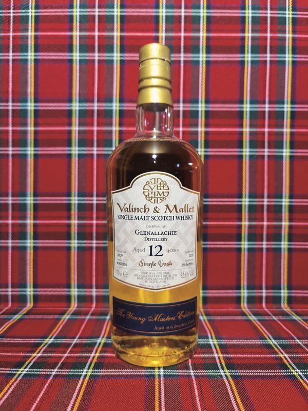 Glenallachie - The Young Masters Edition; Valinch & Mallet; 12 Jahre; 52,8%