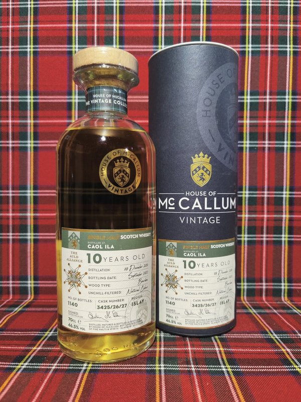 Caol Ila; House of McCallum; Bourbon Cask; 10 Jahre; 46,5%