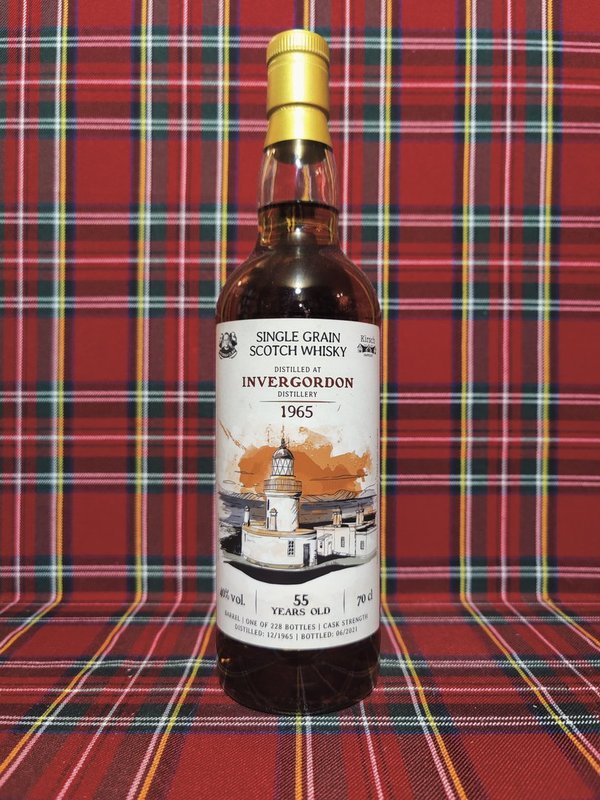 Invergordon; Wu Dram Clan; Single Grain Whisky; 55 Jahre; 1965; 40%