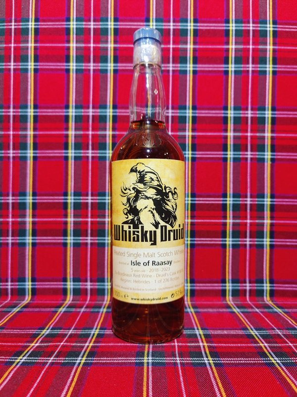 Isle of Raasay; Whisky Druid - Single Cask; 5 Jahre; 57,9%