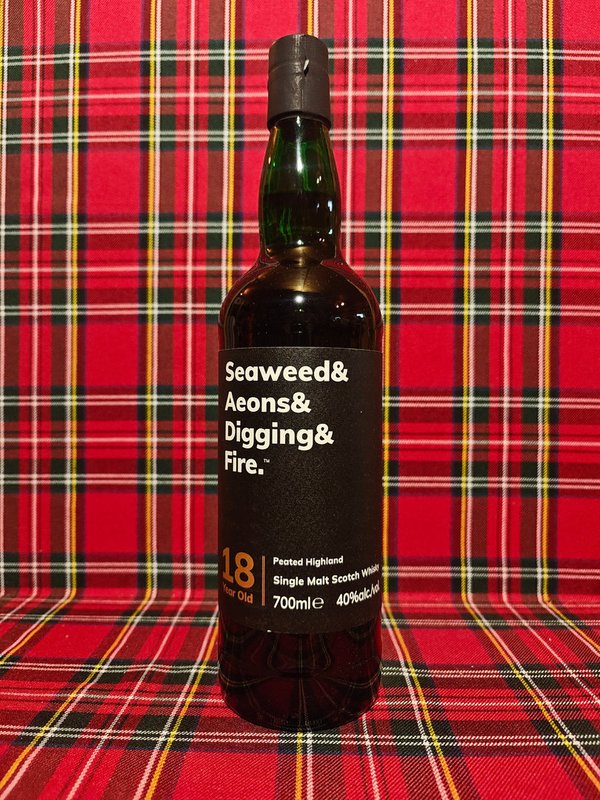 Seaweed & Aeons & Digging & Fire; Peated Highland Single Malt; 18 Jahre; 40,0%